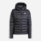 Куртка демисезонная короткая с капюшоном женская Adidas Originals Slim Jacket IW5849 S Черная (4067897166925) - изображение 7