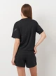Футболка хлопковая женская Adidas W Z.N.E. Tee JE7846 S Black/Black (4067894820264) - изображение 2