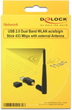 Karta sieciowa Delock WLAN USB 2.0 Stick Dualband 2.4/5 GHz AC 433 (4043619124626) - obraz 3