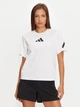 Футболка хлопковая женская Adidas W Z.N.E. Tee JE7857 XS White (4067894827331) - изображение 5