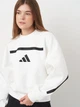 Свитшот женский Adidas W Z.N.E. Swt JI7554 XS Белый (4067896407142) - изображение 4