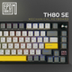 Клавиатура механическая беспроводная EPOMAKER TH80 SE 75% Flamingo Switch Hot-Swap RGB UA Wireless/Bluetooth/USB Black (TH80-SE-B-F) - изображение 10