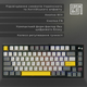 Клавиатура механическая беспроводная EPOMAKER TH80 SE 75% Flamingo Switch Hot-Swap RGB UA Wireless/Bluetooth/USB Black (TH80-SE-B-F) - изображение 12