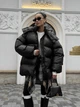 Пуховик Jadone Fashion Тайм ONE SIZE чёрный - изображение 5