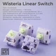 Клавиатура механическая беспроводная EPOMAKER Shadow-X 70% Wisteria Linear Switch Hot-Swap LCD Screen RGB UA Wireless/Bluetooth/USB White (SHX-W-WL) - изображение 20