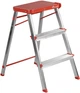 Драбина Rolser Taburete M/3 3 щаблі Rojo (MET3001-1009) - зображення 1