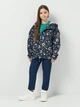Детская ветровка для девочки Outventure 127837-M1 128-134 Синяя (2999000216437_0990053482154) - изображение 3