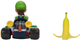 Samochód wyścigowy Jakks Pacific Mario Kart Spinout Luigi Kart z figurką 6.5 cm (0192995408753) - obraz 3