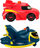 Zestaw samochodzików Fisher Price DC Comics Batwheels Cars Redbird i Batwin 2 szt (194735130504) - obraz 6