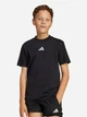 Детская футболка Adidas J Sl Tee 160 JC9776 134-140 см Черный/Белый (4067901346893) - изображение 1