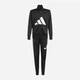 Детский спортивный костюм (толстовка + штаны) Adidas J Bl Tr Ts 205 JE1399 134-140 см Черный/Белый (4067905802135) - изображение 3
