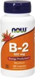 Ryboflawina Now Foods B-2 100 mg 100 kapsułek (733739004475) - obraz 1