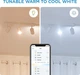 Світильник точковий накладний розумний IMAGEO Spots, 3х5W, 2200-6500K, RGB, Wi-Fi, білий WiZ 000325104 - зображення 10