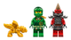 Zestaw klocków LEGO Ninjago Zielony leśny smok Lloyda 128 elementów (71829) - obraz 5