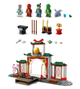 Zestaw klocków LEGO Ninjago Świątynia Spinjitzu ninja 158 elementów (71831) - obraz 5