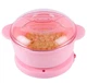 Портативна складана силіконова чаша з електричним нагрівачем Silicon Wax Warmer CL-2208 9517 Pink - изображение 1