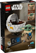 Zestaw klocków LEGO Star Wars Grogu w wózku 1048 elementów (75403) - obraz 8