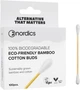 Бамбуковые ватные палочки Nordics Bamboo cotton buds Белые 100 шт (3800500324395) - изображение 1