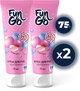 Упаковка кремов для рук Fun&Go Bubble Gum 75 мл х 2 шт (2000998941963) - изображение 2