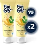 Упаковка кремів для рук Fun&Go Banana 75 мл х 2 шт (2000998941987) - зображення 2
