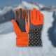 Перчатки горнолыжные теплые детские LUCKYLOONG Winter (р-р L-XL, Черно-оранжевый) (C-1213_Черно-оранжевый_L-XL) - изображение 1