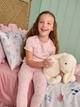 Легінси для дівчинки Fashion 412003-PK 110 Рожевий - изображение 2