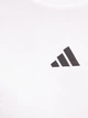 Футболка хлопковая оверсайз короткая женская Adidas W 3S Sj Tlr T JD4999 XS White/Black (4067902192642) - изображение 10