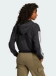 Толстовка на молнии с капюшоном женская Adidas W 3S Ft Fz Hd JE0052 L Black/White (4067902925905) - изображение 6