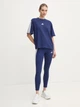 Спортивные леггинсы для фитнеса женские Adidas W 3S Sj Leg JE0067 S Dkblue/White (4067902876511) - изображение 5