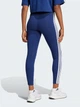 Спортивные леггинсы для фитнеса женские Adidas W 3S Sj Leg JE0067 XS Dkblue/White (4067902880266) - изображение 4