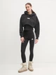 Спортивные леггинсы для фитнеса женские Adidas W 3S Sj Leg JE0072 XS Black/White (4067902918266) - изображение 7