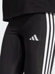 Спортивные леггинсы для фитнеса женские Adidas W 3S Sj Leg JE0072 S Black/White (4067902918273) - изображение 11