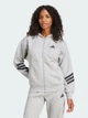 Толстовка на молнии с капюшоном женская Adidas W Fi 3S Fz Hd JE0172 XL Mgreyh (4067906095765) - изображение 1