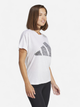 Футболка жіноча Adidas W Winners T JG8698 S White/Black (4067902881430) - зображення 3