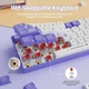 Ігрова механічна клавіатура Ajazz AK680 з Red Switch Hot Swap - изображение 3