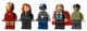 Конструктор LEGO Super Heroes Marvel Логотип и мини фигурки MARVEL 931 элемент (76313) - изображение 7
