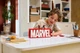 Конструктор LEGO Super Heroes Marvel Логотип и мини фигурки MARVEL 931 элемент (76313) - изображение 9