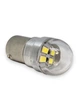 Світлодіодна лампа з цоколем 1156 BA15s P21W 4SMD 2835 12-24V Біла 3W Зроблено в УКРАЇНІ! Autoexpect (57400) - зображення 2