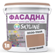 Фарба Акрил-латексна Фасадна Skyline 2030-Y60R Рум'яний 1л - зображення 2