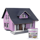 Фарба Акрил-латексна Фасадна Skyline 1030-R40B Бузковий 1л - зображення 3