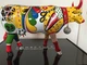 Коллекционная статуэтка Cow Parade корова яркая Kick, Size L 30 х 9 х 20 см Нидерланды - изображение 2