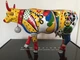 Коллекционная статуэтка Cow Parade корова яркая Kick, Size L 30 х 9 х 20 см Нидерланды - изображение 3