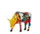 Коллекционная статуэтка Cow Parade корова с рисунками Пабло Пикассо Hommage Picowso's, Size L 30 х 9 х 20 см Нидерланды - изображение 4
