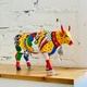 Коллекционная статуэтка Cow Parade корова яркая Kick, Size L 30 х 9 х 20 см Нидерланды - изображение 4