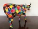 Коллекционная статуэтка Cow Parade корова цветная с сердцами Heartstanding Cow, Size L 30 х 9 х 20 см Нидерланды - изображение 4