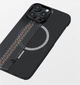 Карбоновий чохол Pitaka MagEZ Case 3 Fusion Weaving Rhapsody для iPhone 14 Pro Чорний + Червоний (FR1401P) - зображення 4
