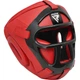 Боксерський шолом RDX T1 Grill Full Red M (капа в комплекті) - зображення 2