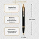 Ручка кулькова PARKER 22 032 "IM Black" позол. /22 032/ - изображение 2