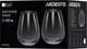 Набор стаканов низких ARDESTO Black Mars Orion 400 мл х 2 шт Серых (AR2640GL) - изображение 3