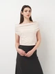 Футболка женская Zara 8366/300 L Бежева (08366300710042) - изображение 1